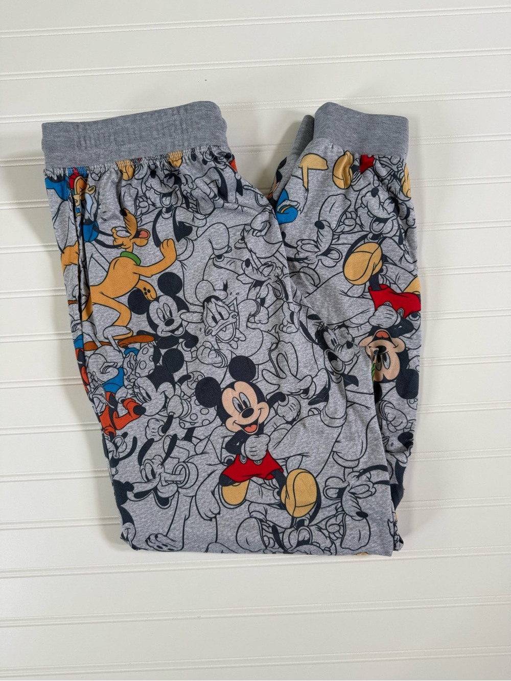 Disney Gray Mickey & Friends Printed Jogger Pajama Pants